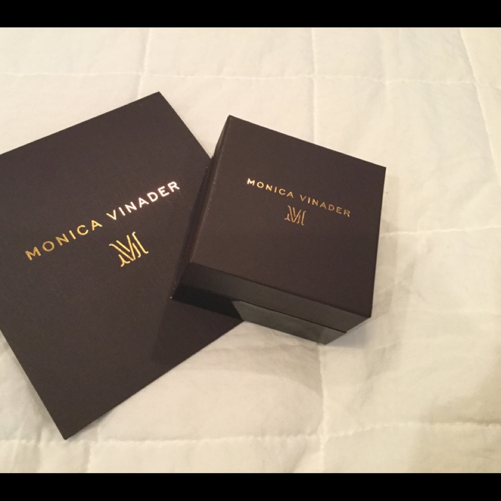 Monica Vinader Riva Diamond Stacking Wave Ring - image 8